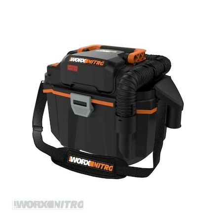 Worx 20V 2.1 Gal Cordless Wet/Dry Vacuum, No Battery and Charger Included, Tool Only WX031L.9